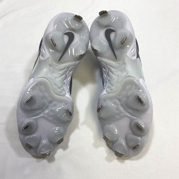 Nike Cleats Men 7.5 Grey Varsity Alpha Huarache Elite 4 Metal Baseball Shoes main image 4